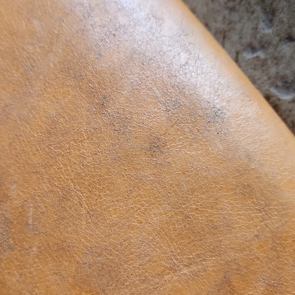 HOBO original vintage orangey colored leather Lauren-wallet clutch limited ed. - Picture 12 of 16